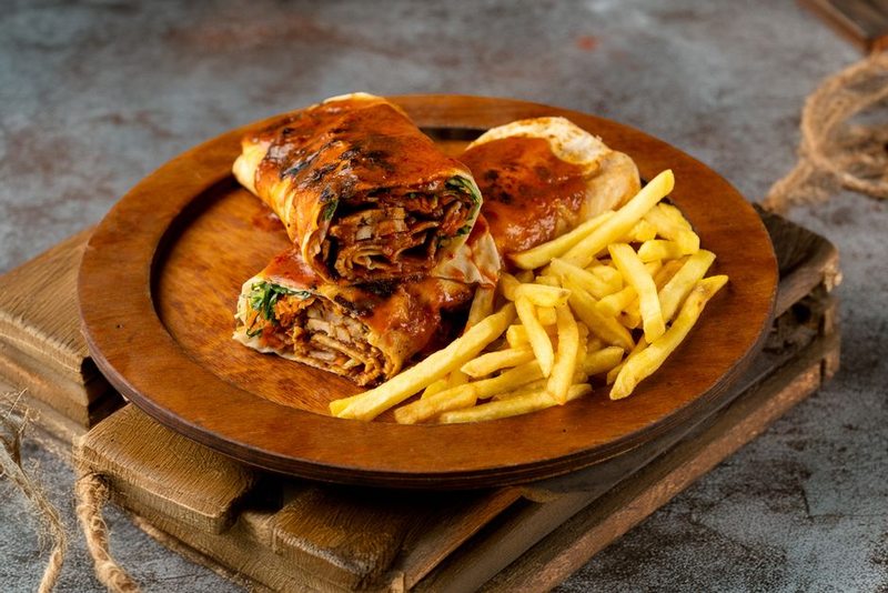 Wrap de Pollo a la Parrilla
